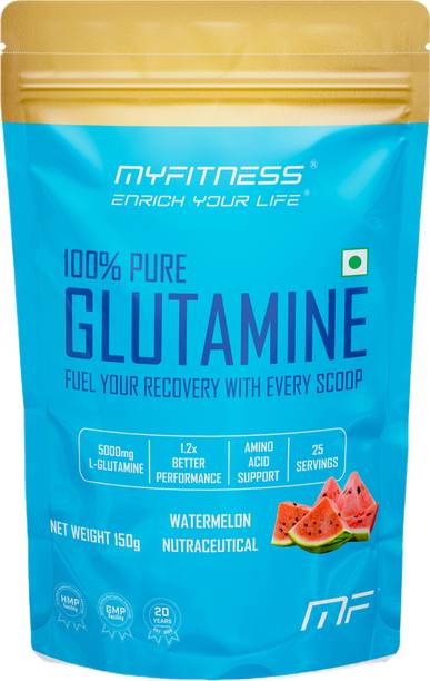 MYFITNESS 100% Pure Glutamine Powder | Amino Acid | Post Workout | 25 Servings | Glutamine