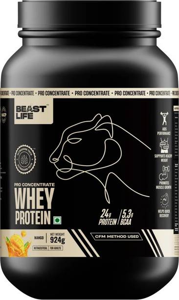 BeastLife Pro Concentrate 100% Whey Protein With Ultrasorb Tech For Men & Women Whey Protein