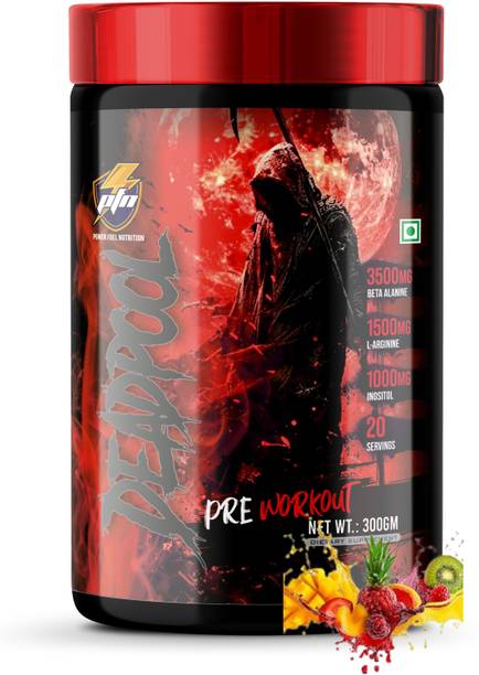 Power Fuel Nutrition Deadpool Preworkout | For Pump, Focus, Energy, Strength & Endurance | Pre Workout