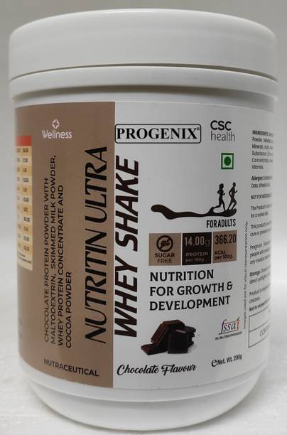 Progenix NUTRITIN ULTRA WHEY PROTEIN SHAKE FOR GROWTH,DEVELOPMENT,MUSCLE,BRAIN,STAMINA Whey Protein
