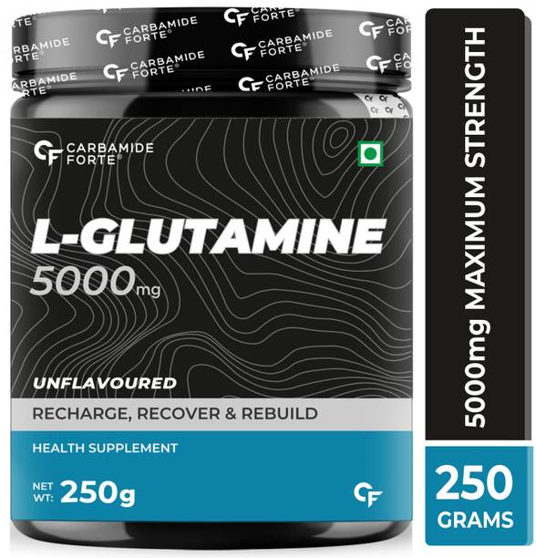CARBAMIDE FORTE L-Glutamine Supplement 5000mg | Glutamine Powder for Post Workout Recovery Glutamine