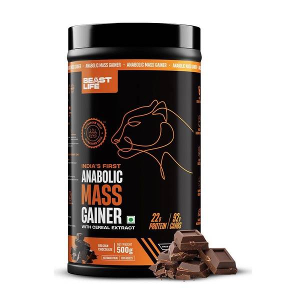 BeastLife High Rich Protein Gainer - No Maltodextrin Weight Gainers/Mass Gainers