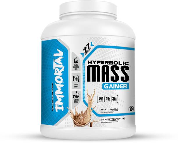 immortal Hyperbolic Mass Gainer Chocolate 6lbs Weight Gainers/Mass Gainers