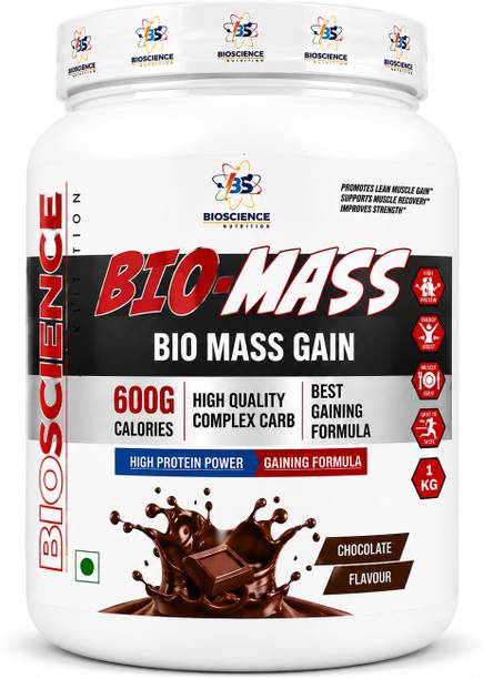 Bioscience Nutrition Bio Mass Gainer Powder Chocolate Flavour | High Calorie Gainer Weight Gainers/Mass Gainers