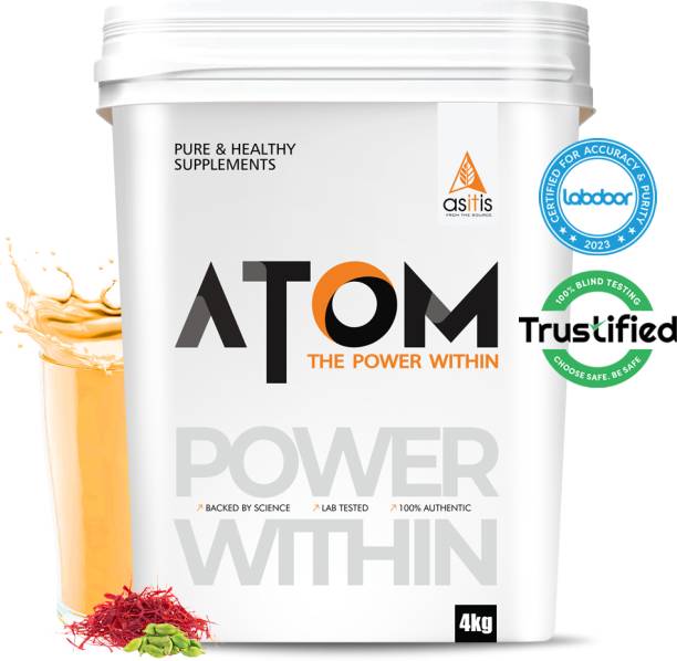 AS-IT-IS Nutrition ATOM with Digestive Enzymes | USA Labdoor Certified for Purity Whey Protein