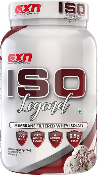 GREENEX NUTRITION ISO Legend Membrane FIltered Whey Isolate Protein Supplement | Low Carb Isolate Whey Protein
