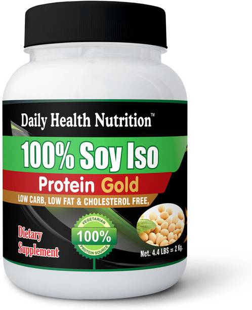 DHN Daily Health Nutrition 100% Soy Iso Protein Gold Plant-Based Protein