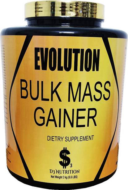 Dollar3 Nutrition Evolution Bulk Mass Gainer For Bulk Inspired By USA (Belgium Chocolate 6.6Lbs) Weight Gainers/Mass Gainers