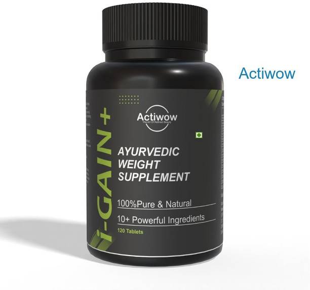 ACTIWOW i-Gain+ I Organic Protein Gainer I Safe & Effective Muscle Growth Weight Gainers/Mass Gainers