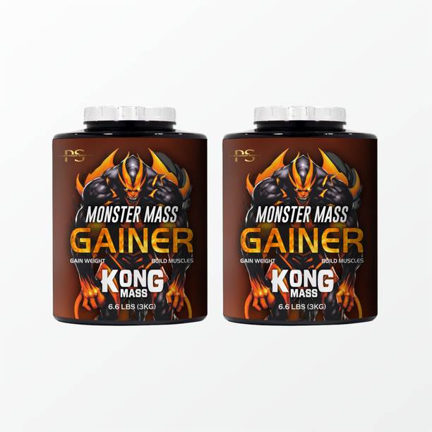 PERFORMER SERIES Monster Mass Gainer Kong Mass for Build Muscles Combo set of 2pcs*3kg Cho+Van Weight Gainers/Mass Gainers