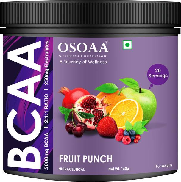Osoaa BCAA | Fast Absorption | Promotes Faster Muscle Recovery BCAA