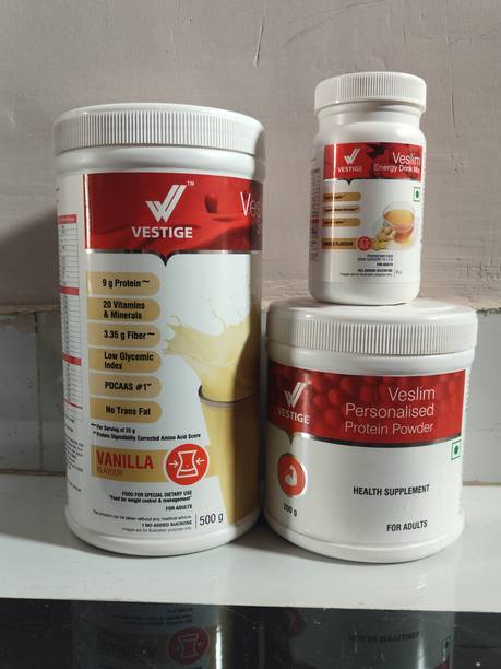 Vestige VANILLA SHAKE & PROTEIN POWDER 200GM & GINGER Protein Shake