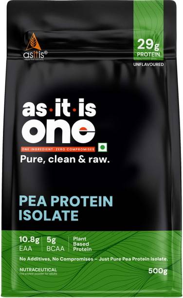 AS-IT-IS Nutrition One Pea protein Isolate Designed for Meal Supplementation Plant-Based Protein