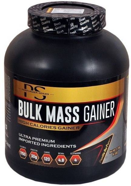 PERFORMER SERIES Bulk Mass Gainer For Bulk Gain 2.7kg/6lbs (Vanilla Ice cream) Weight Gainers/Mass Gainers