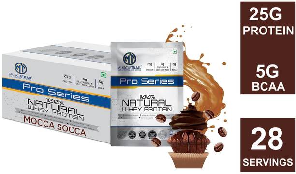Muscle Trail Pro Series |28 servings |Primary Source Isolate |5g BCAA, 25g 100% Natural Whey Protein