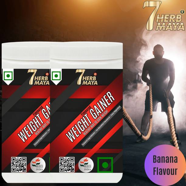7Herbmaya Mass Gain Multivitamin/Body Building Powder/Weight Gainer/Weight Gain Supplement Weight Gainers/Mass Gainers