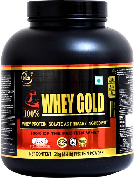 N2B Whey Gold Protein Supplement Powder Weight Gainers/Mass Gainers