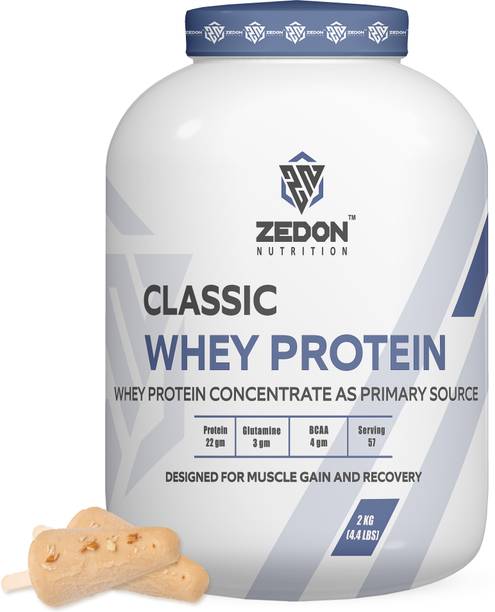 Zedon Nutrition Classic Whey Protein 2kg MK High Protein Supplement Whey Protein