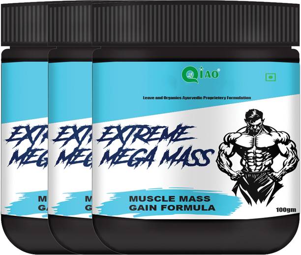 Qiao Extreme Mega_ Weight Gain Powder For Under Weight Men Women Whey Protein Powder Weight Gainers/Mass Gainers