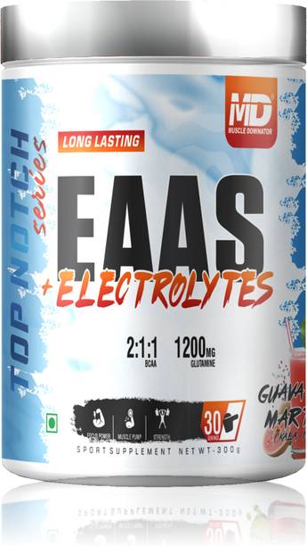 Muscle Dominator Long Lasting EAA 8000mg | BCAA 5000mg | Glutamine | Citrulline | Electrolytes EAA (Essential Amino Acids)