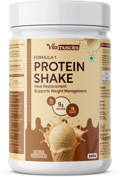 VITAMUSCLES Formula 1 Meal Replacement for Weight Loss & Metabolism, Reduce Body Fat, Protein Shake