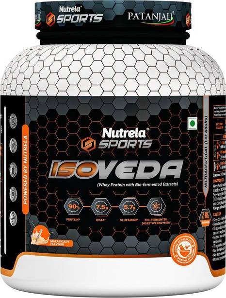 NUTRELA Sports Isoveda Protein Supplement Whey Protein