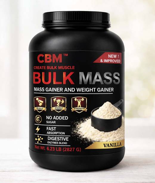 CBM Bulk Mass Gainer 3kg Weight Gainers/Mass Gainers