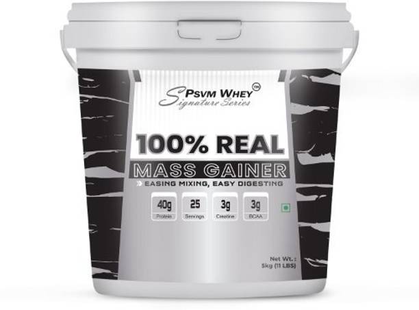 psvm whey REAL MASS GAINER 5KG Weight Gainers/Mass Gainers