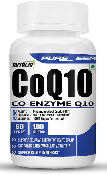 NutriJa Coenzyme Q10 (CoQ10) 100MG - 60 Capsules
