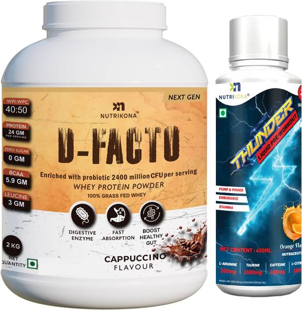 Nutrikona D-Facto Whey Blend Combo