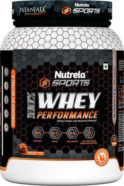 NUTRELA Whey Protein | 24g Protein Per Scoop | Muscle - Building & Recovery | Vegetarian Whey Protein