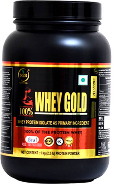 N2B Whey Gold Protein Supplement Powder Weight Gainers/Mass Gainers 1kg Weight Gainers/Mass Gainers