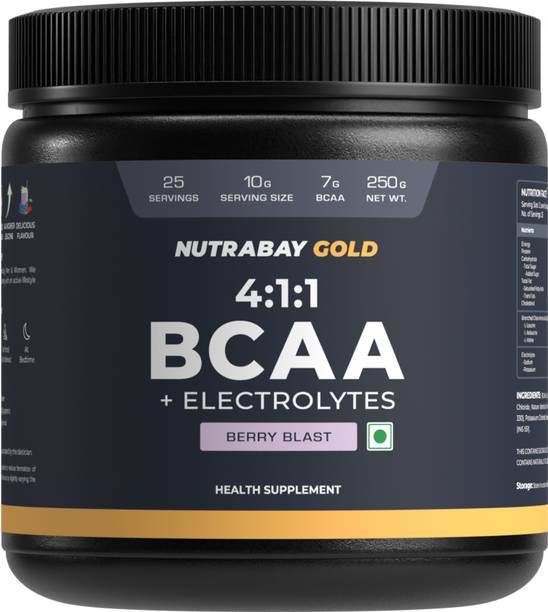 Nutrabay Gold BCAA 4:1:1 Berry blast BCAA