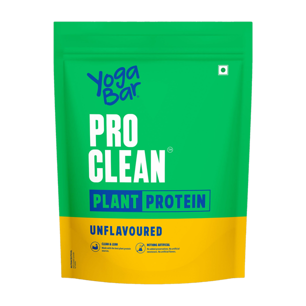 Yogabar Protien powder plant based unflavoured 500g Plant-Based Protein