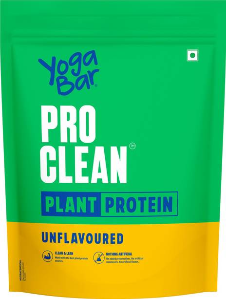 Yogabar Protein powder plant based unflavoured 500g Plant-Based Protein