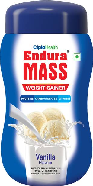 Endura Vanilla 550 Grams Weight Gainers/Mass Gainers