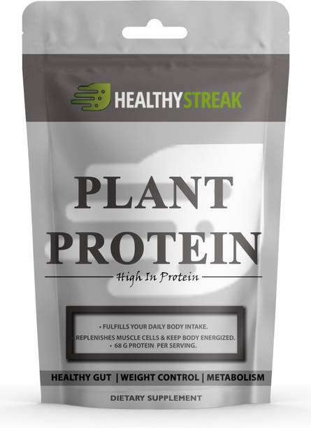 Healthy Streak 100% Natural Vegan Protein Powder Plant Based Protein(OL174) Plant-Based Protein