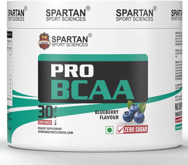Spartan Sport Sciences Pro BCAA Supplement Energy Drink for Pre Workout for Men and Women BCAA