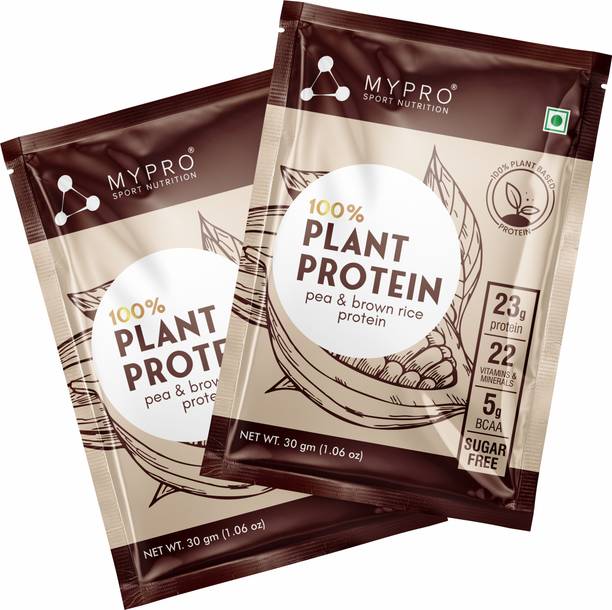 Mypro Sport Nutrition Plant Protein Pea&Brown Rice Protein Plant Based Vegan Protein Supplement-Sachet