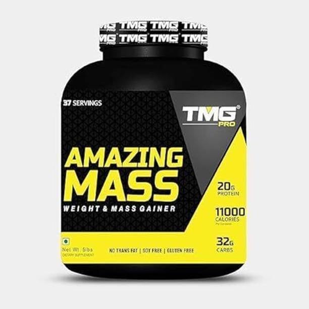 THEMUSCLEGUIDE AMAZING MASS -1KG Weight Gainers/Mass Gainers