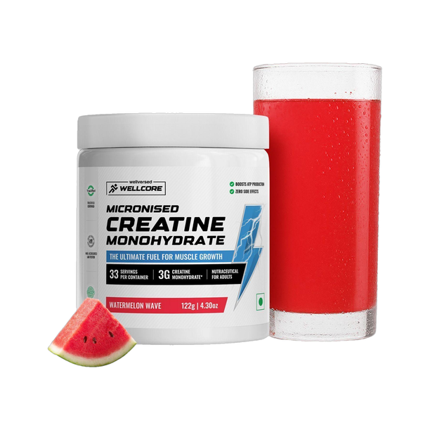 Wellcore Pure Micronised Creatine Monohydrate | Lab Tested | Enhanced Absorption Creatine