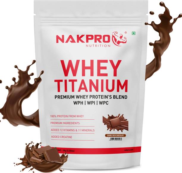 Nakpro TITANIUM Whey Protein Hydro, Isolate & Concentrate Whey Protein