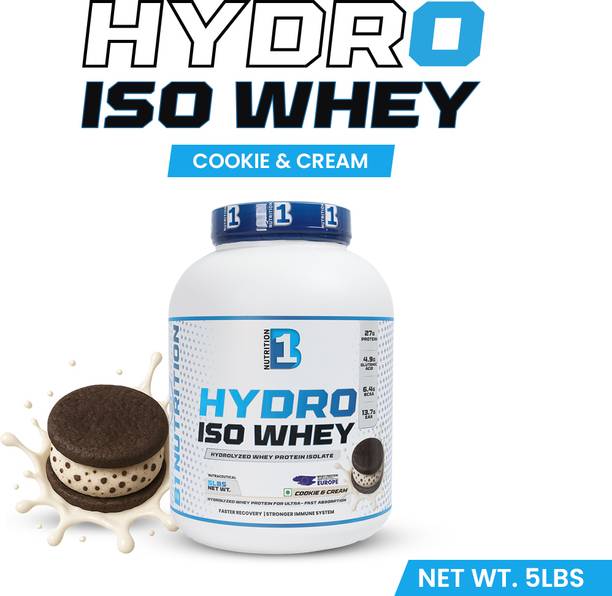 B1 NUTRITION Hydro ISO Whey, Hydrolysed Whey Protein Isolate,70 Servings Whey Protein