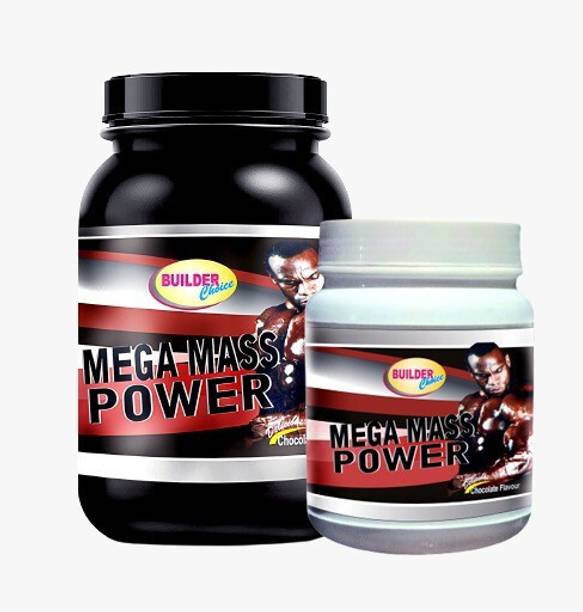 builder choice MEGA MASS POWER 1.5KG (1000G+500G)COMBO PACK Weight Gainers/Mass Gainers