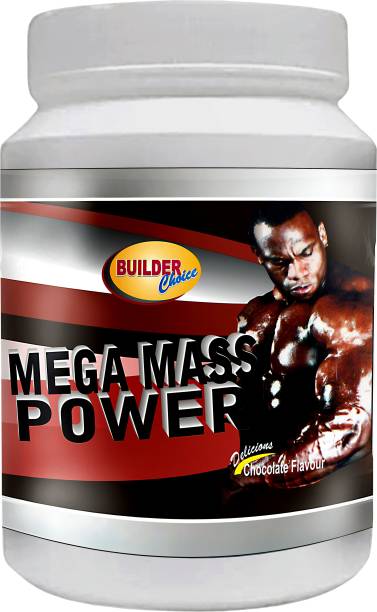 builder choice Mega Mass Power 250 GM Weight Gainers/Mass Gainers