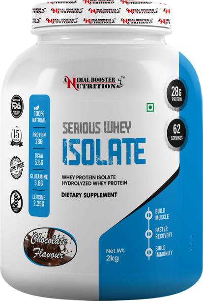 Animal Booster Nutrition Serious Whey Isolate Protein Blends