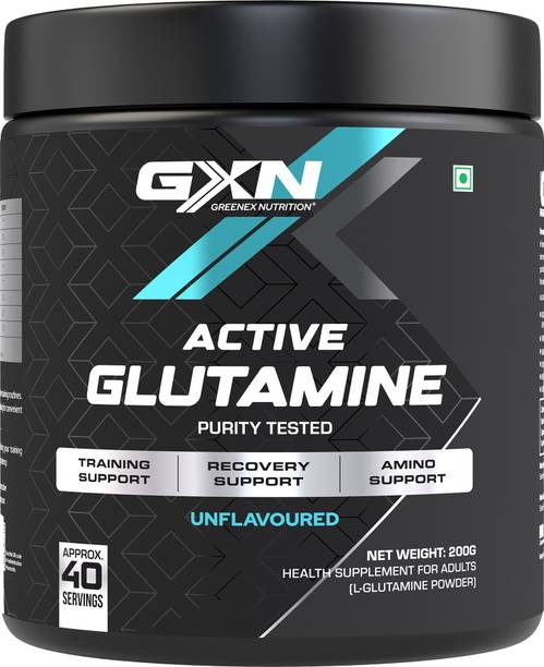 GREENEX NUTRITION Active Glutamine For Muscle Recovery | Prevents Lean Muscle loss | Boost Immune Glutamine