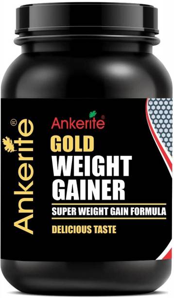 Ankerite GOLD WEIGHT GAINER 1 KG (Super Weight Gain Formula) Weight Gainers/Mass Gainers