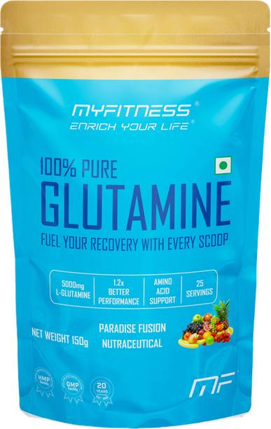 MYFITNESS 100% Pure Glutamine Powder | Amino Acid | Post Workout | 25 Servings | Glutamine
