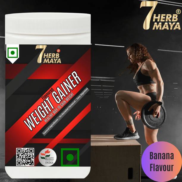 7Herbmaya Weight Gain Supplement/Mass Gain Multivitamin/Body Building Powder/Weight Gainer Weight Gainers/Mass Gainers